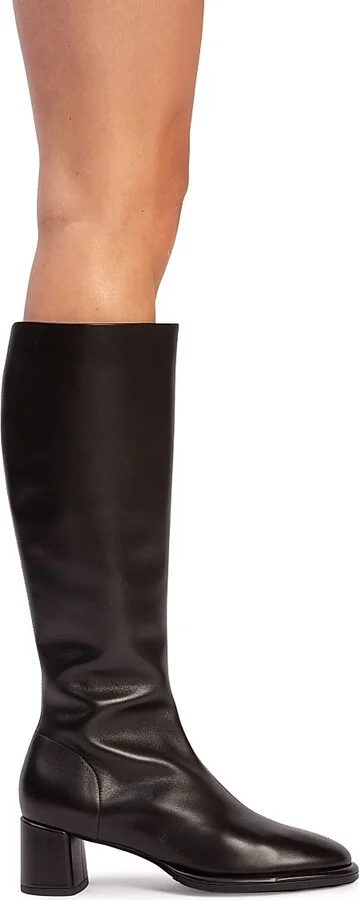 Women's Sita Leather Boots - Black Leather - Size 8 - Image 2
