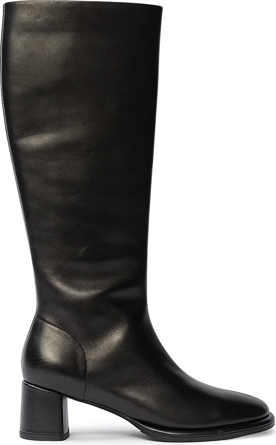 Women's Sita Leather Boots - Black Leather - Size 8
