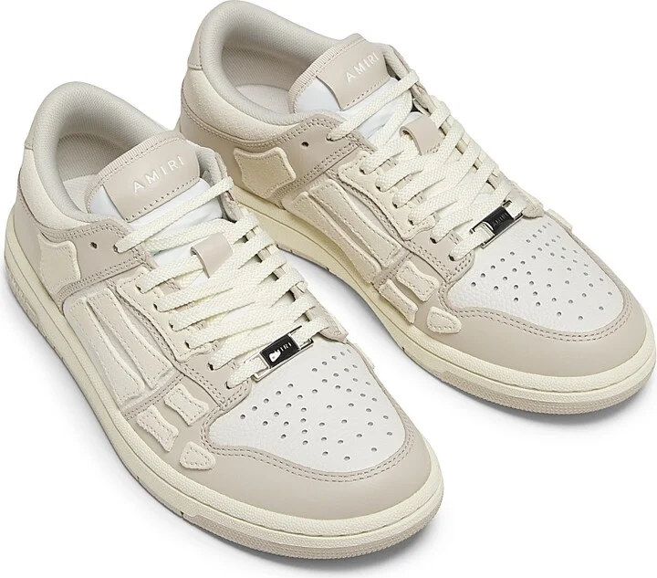 Women's Skel Top Low Leather Sneakers - Alabaster - Size 11 - Image 4