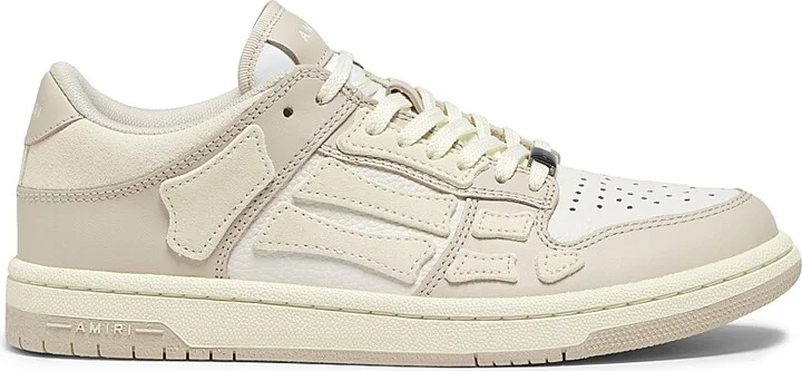 Women's Skel Top Low Leather Sneakers - Alabaster - Size 11