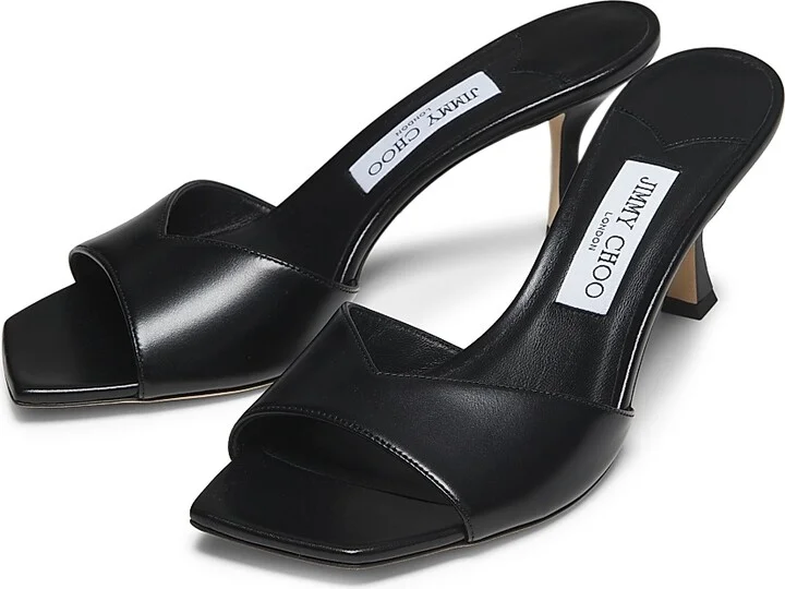 Women's Skye Leather Sandals - Black - Size 5 - Image 2