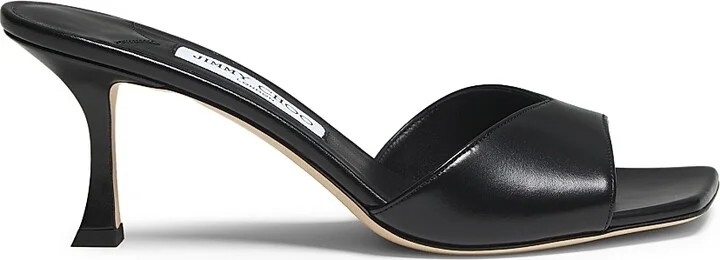 Women's Skye Leather Sandals - Black - Size 5