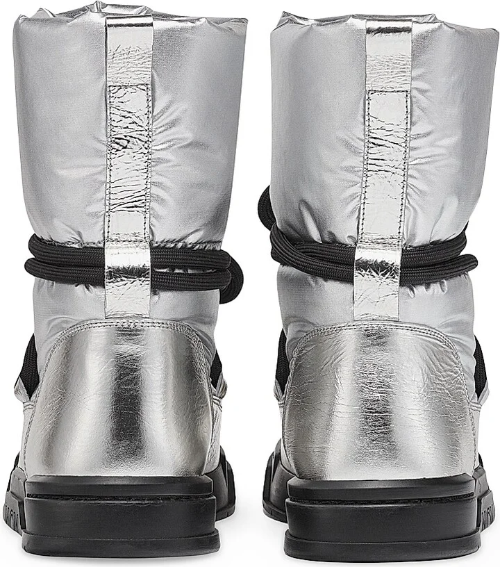 Women's Skyward Woven Ankle Boots - Silver - Size 6 - Image 3