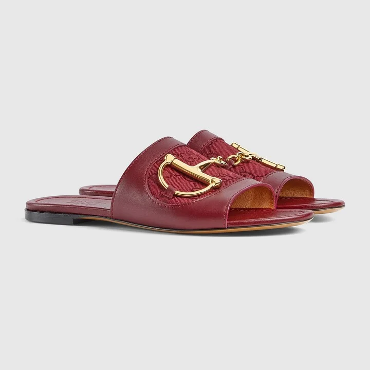Women's slide sandal with Horsebit - Image 2