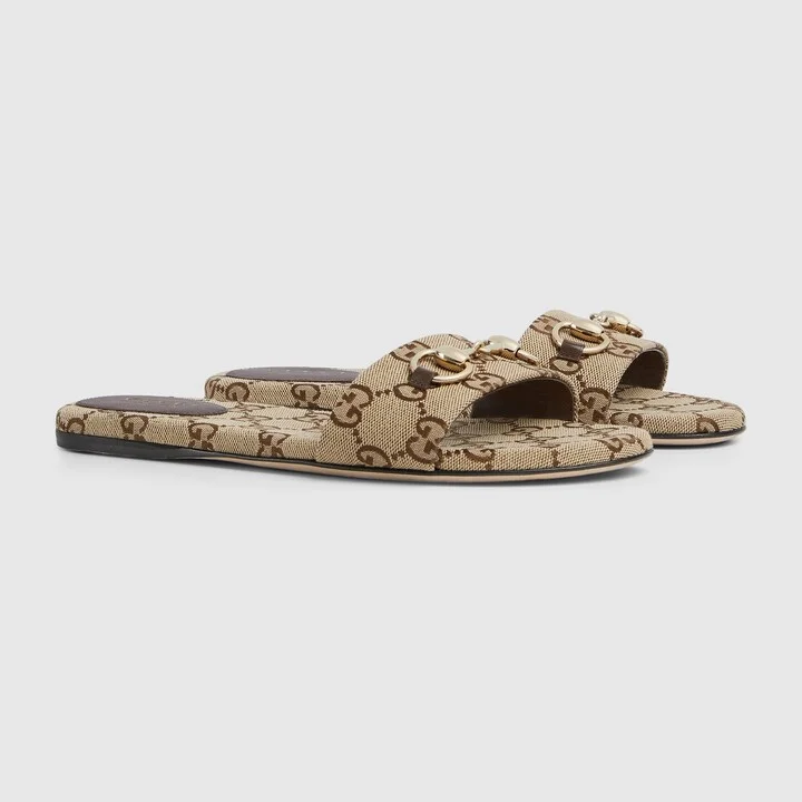 Women's slide sandal with Horsebit - Image 2