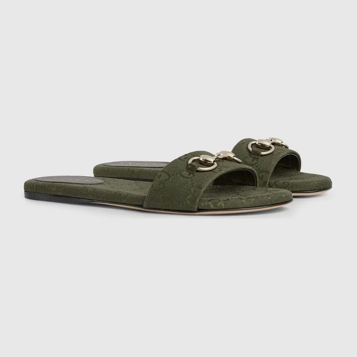 Women's slide sandal with Horsebit - Image 2