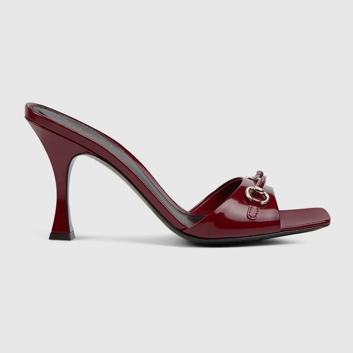 Women's slide sandal with Horsebit