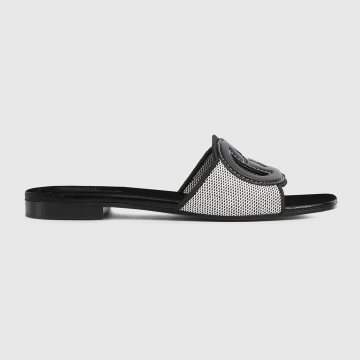 Women's slide sandal with Interlocking G