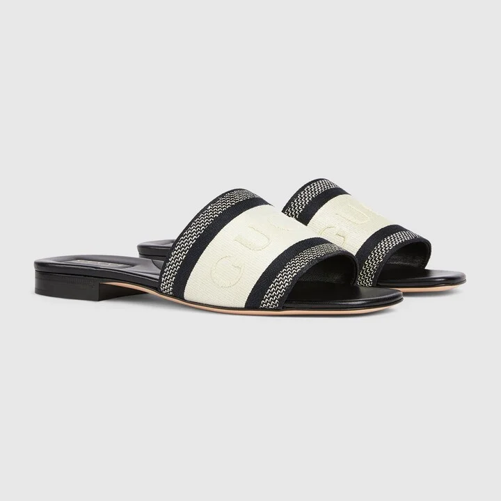 Women's slide sandal with Web - Image 2