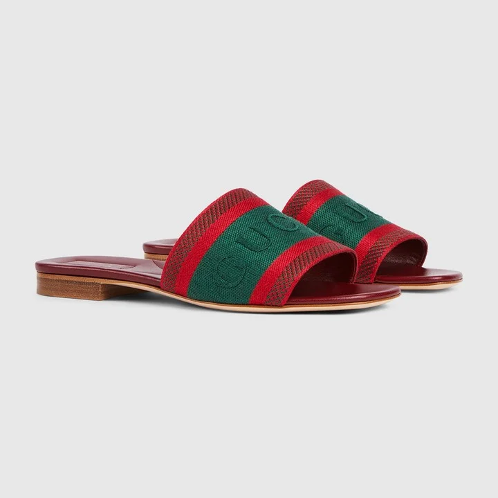 Women's slide sandal with Web - Image 2