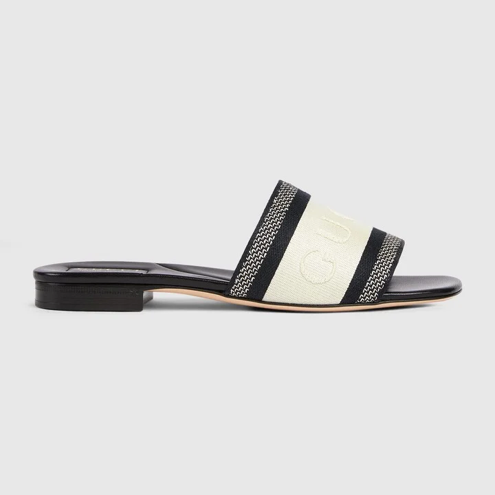 Women's slide sandal with Web