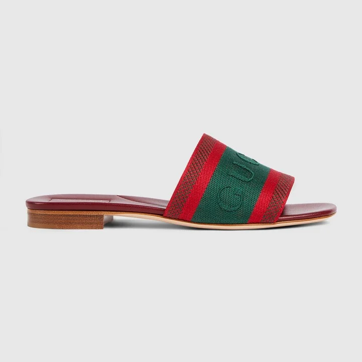 Women's slide sandal with Web