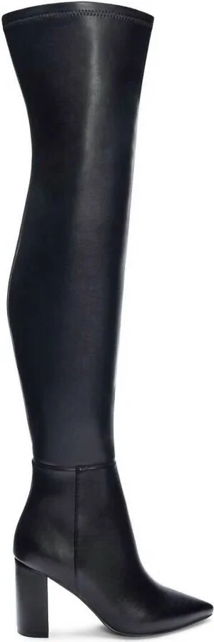 Women's Slim Fit Over The Knee Boot In Black