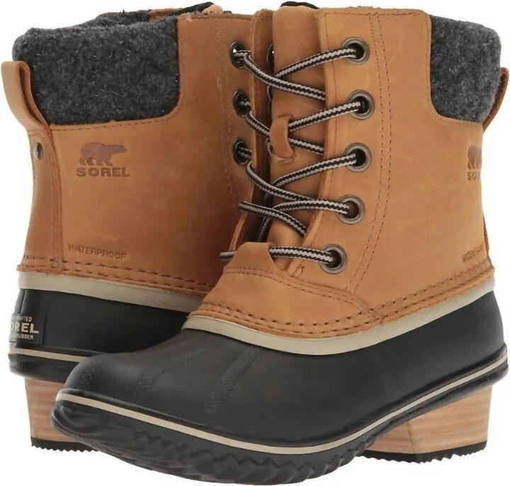 Women's Slimpack Lace Ii Winter Boots In Elk,black