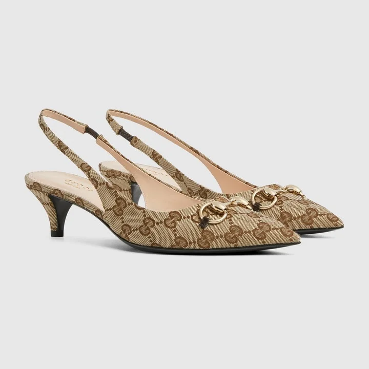 Women's slingback pump with Horsebit - Image 2