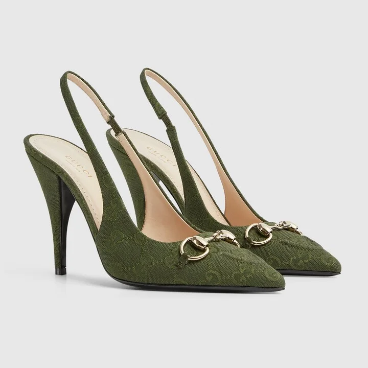 Women's slingback pump with Horsebit - Image 2