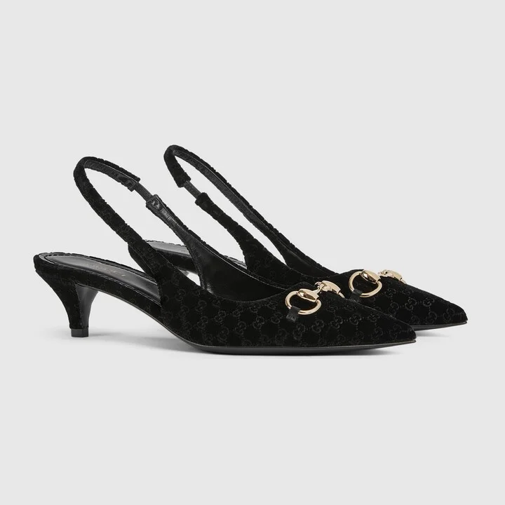 Women's slingback pump with Horsebit - Image 2