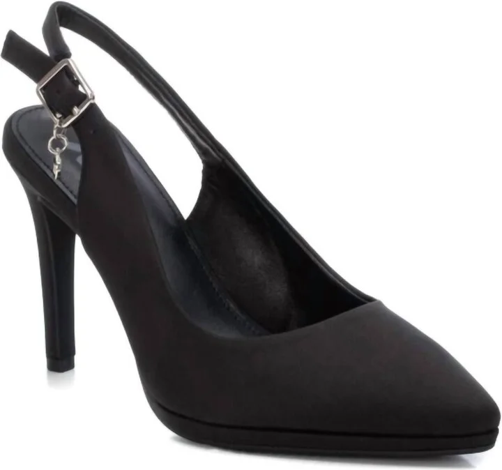 Women's Slingback Pumps Shoes In Black