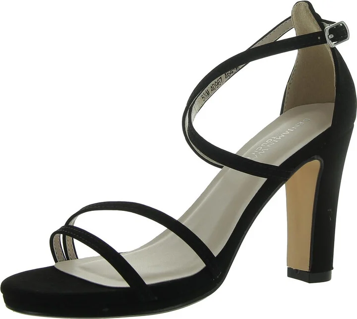 Womens Slip On Ankle A Strappy Sandals