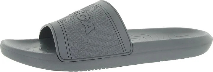 Womens Slip On Flat Slide Sandals