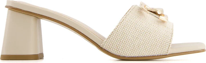 Women's Slip on Heeled Sandals
