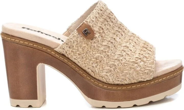 Women's Slip on Heeled Sandals Refresh By Xti