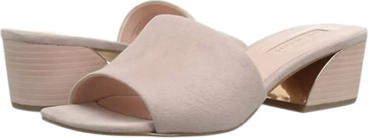 Women's Sloane Heel In Avec Pink Kid Suede