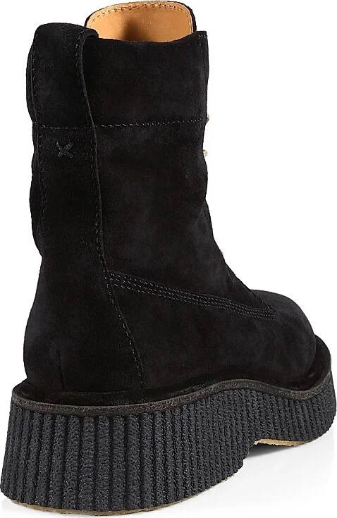Women's Sloane Suede Boots - Black - Size 5 - Image 3