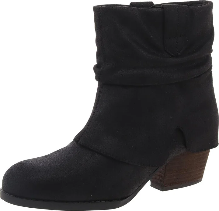 Womens Slouchy Ankle Boots