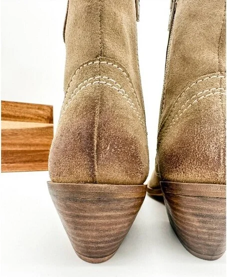 Women's Smithy Suede Ankle Boot - Naughty Monkey - Image 2