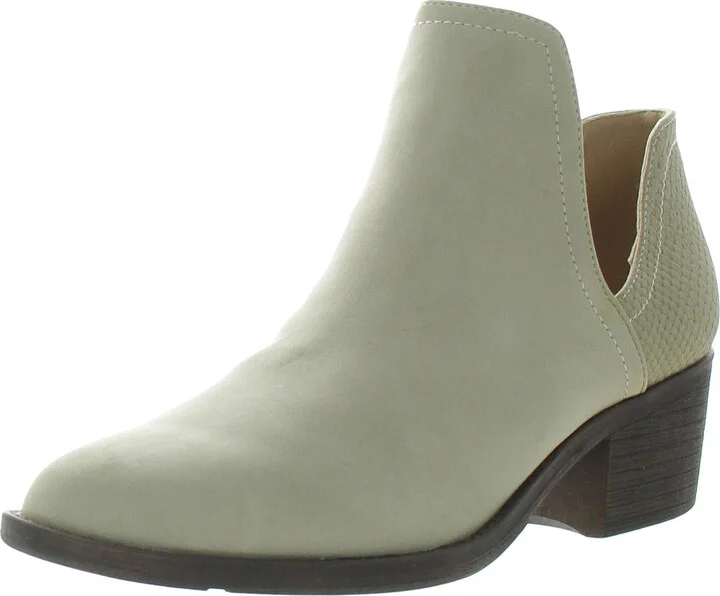 Womens Snake Print Manmade Shooties