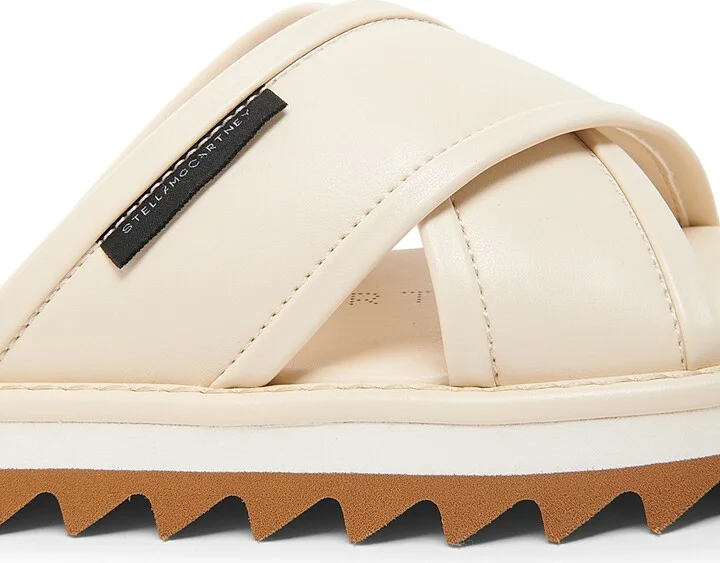 Women's Sneak-Elyse 50MM Platform Slides - Cream - Size 6 Sandals - Image 5