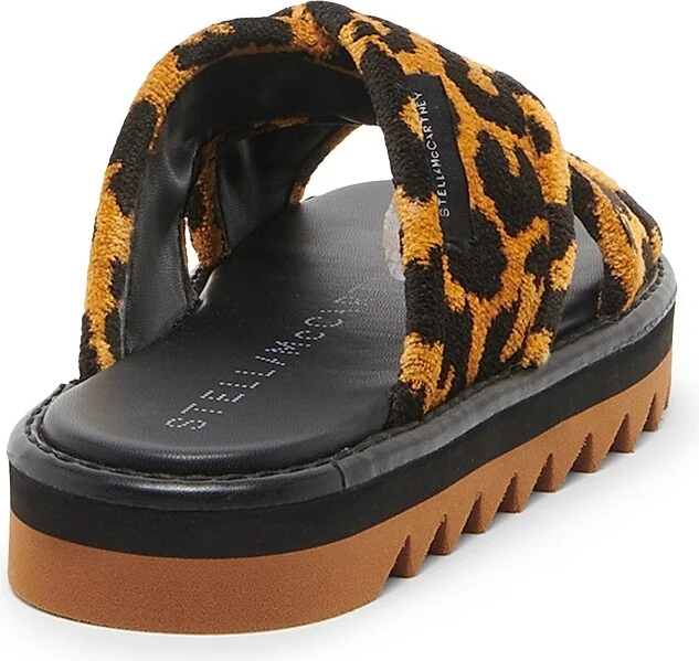 Women's Sneak-Elyse Leo Platform Sandals - Leopard - Size 10 - Image 3