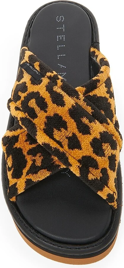 Women's Sneak-Elyse Leo Platform Sandals - Leopard - Size 10 - Image 4