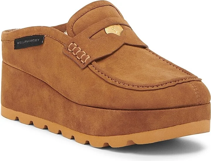 Women's Sneak-Elyse Platform Penny Loafers - Pecan - Size 6 - Image 2