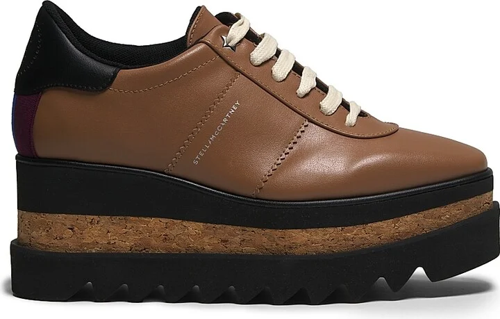 Women's SneakElyse 80MM Platform Sneakers - Brandy - Size 5