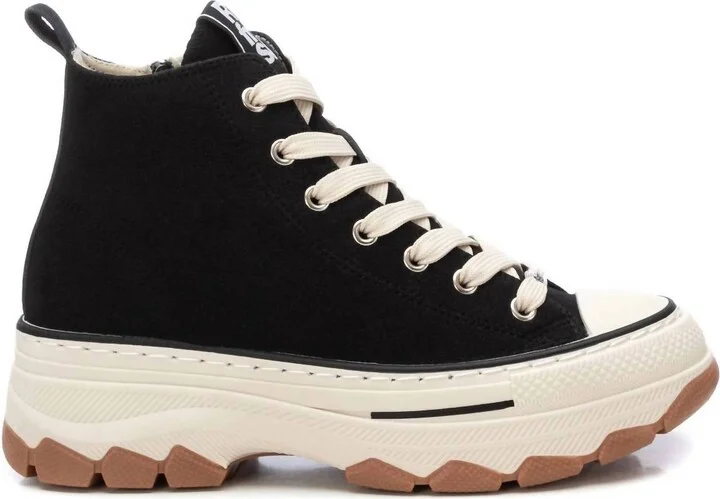 Women's Sneaker Booties In Black