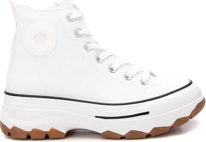 Women's Sneaker Booties In White