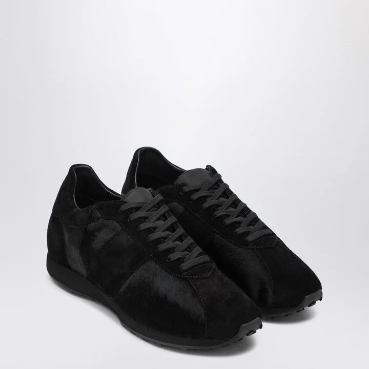 Women's Sneaker In Pony And Velvet