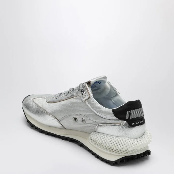 Women's Sneaker Marathon In Nylon Ripstop Silver - Image 2