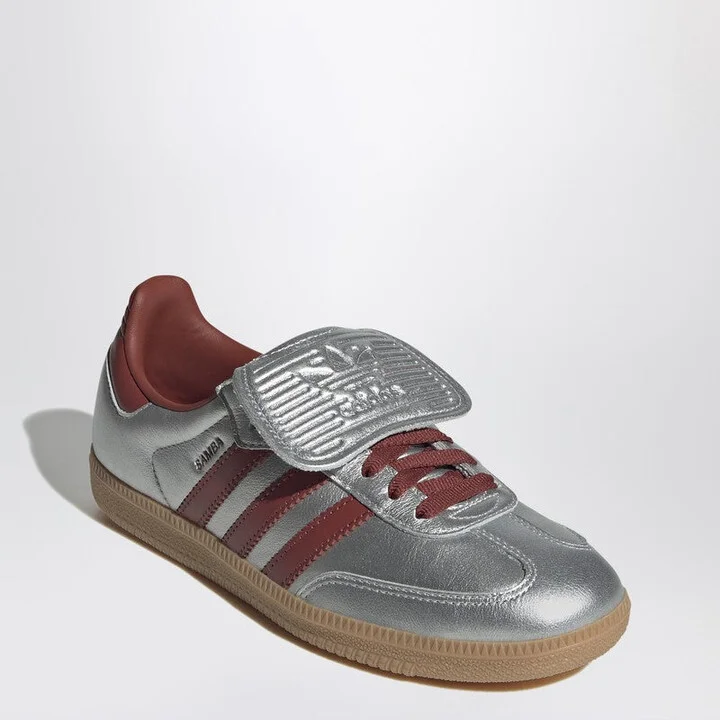 Women's Sneaker Samba Lt Silver Metallic/Preloved Ruby/Gum