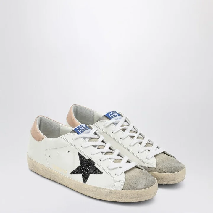 Women's Sneaker Super-Star /pink/ With Glitter