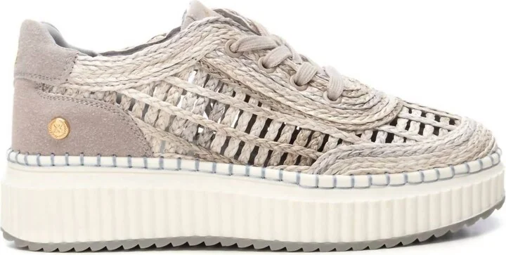 Women's Sneakers 143976 In Taupe