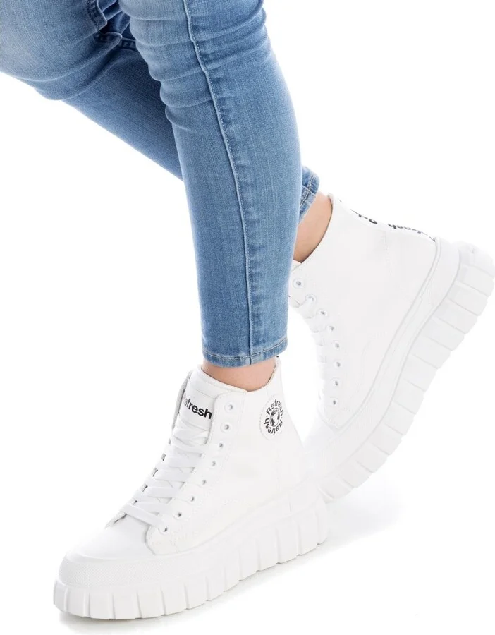 Women's Sneakers Boots By Xti, White - Image 3