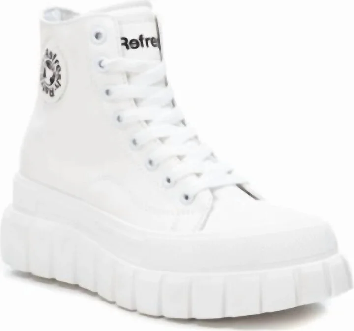 Women's Sneakers Boots In White