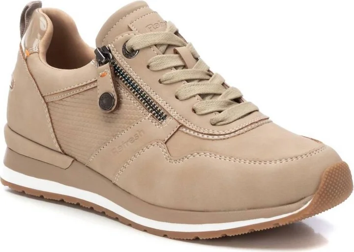 Women's Sneakers In Beige