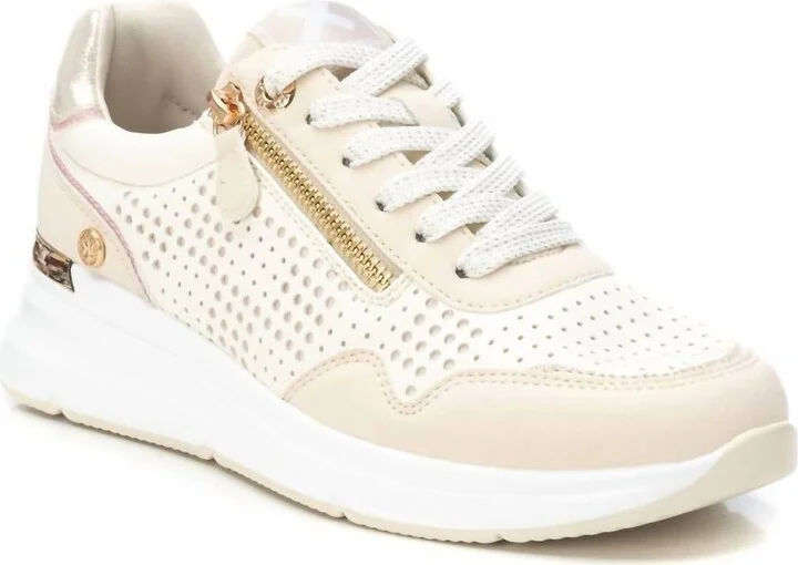 Women's Sneakers In Beige