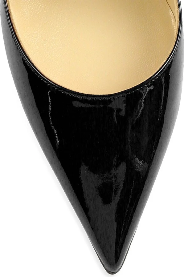 Women's So Kate 120MM Patent Leather Pumps - Black - Size 7.5 - Image 4