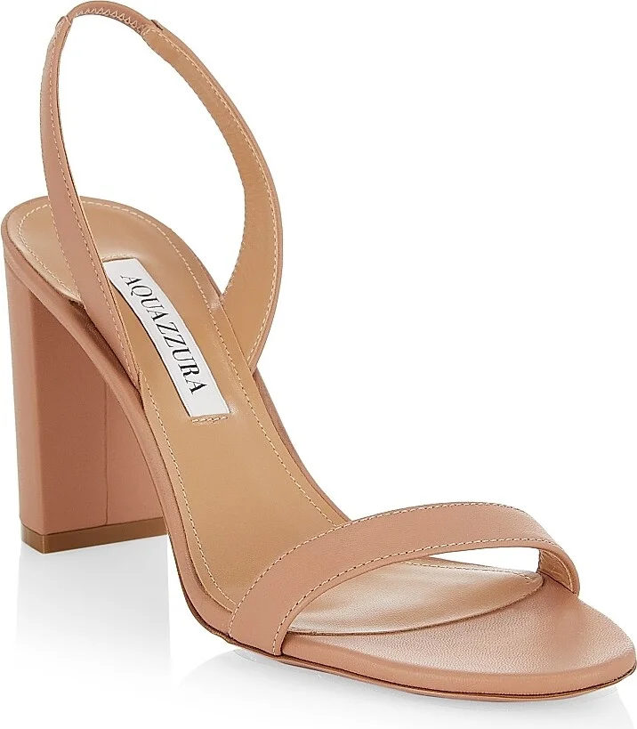 Women's So Nude Leather Sandals - Powder Pink - Size 11.5 - Image 2