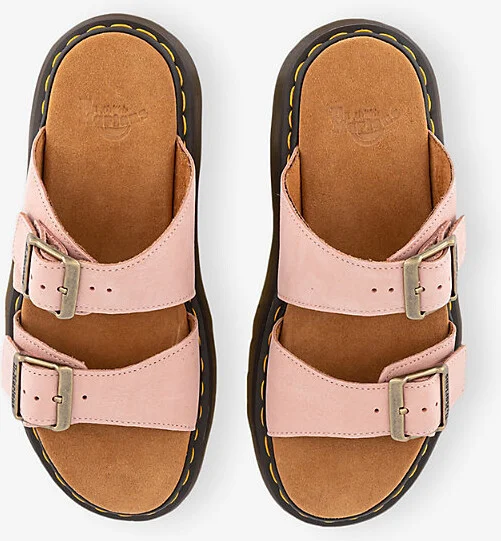 Womens Soft Pink Josef Suede Slide Sandals Eur 38/5 Uk Women - Image 2